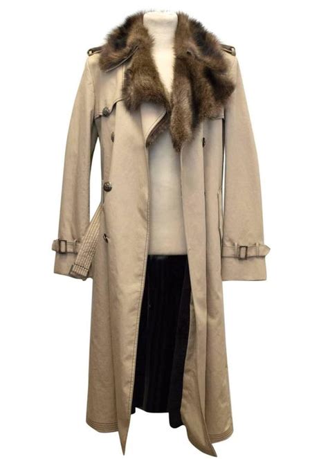 fendi trench coat mens